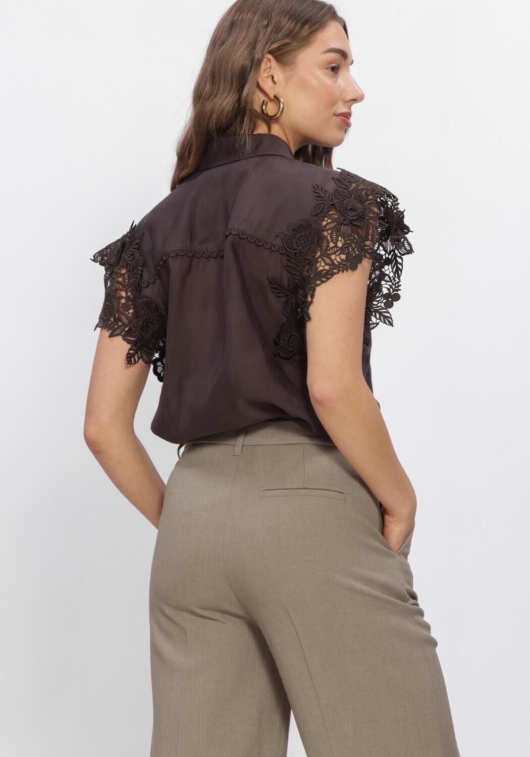 Bruine COPENHAGEN MUSE Tops & T-shirts CMMOLLY-SHIRT - large