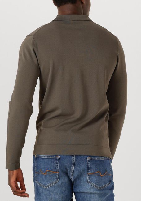 Groene GENTI Trui POLO LS - large