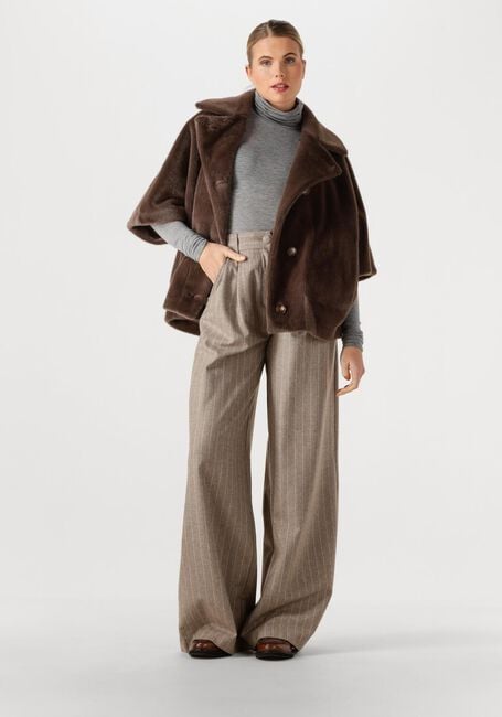 Bruine STUDIO AR Mantel AVY FAUX LACON - large