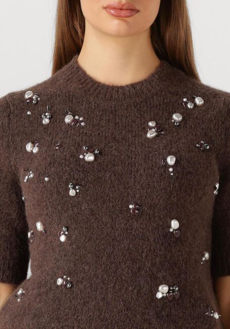 Bruine DOROTHEE SCHUMACHER Trui LOVING TOUCH PULLOVER - large
