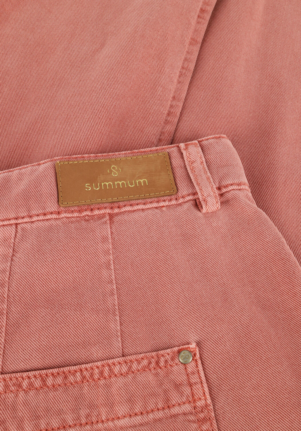 Roze SUMMUM Pantalon WIDE LEG PANT SWAY TENCEL - large