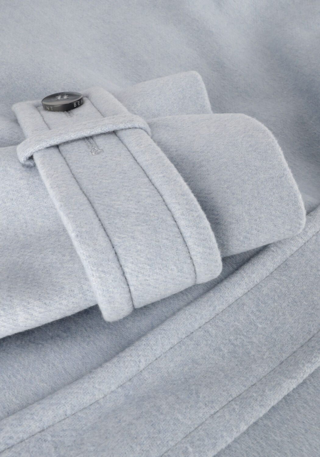 Lichtgrijze BEAUMONT Mantel LUX - large