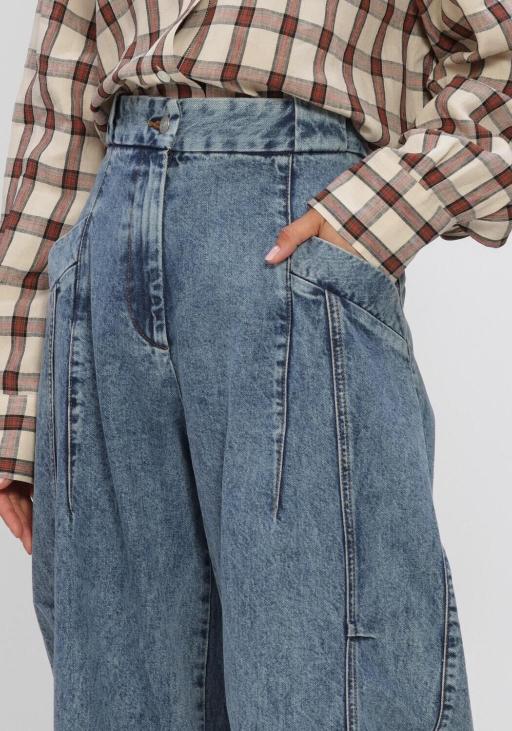 Lichtblauwe MARGAUX LONNBERG Mom jeans LANDO JEANS - large