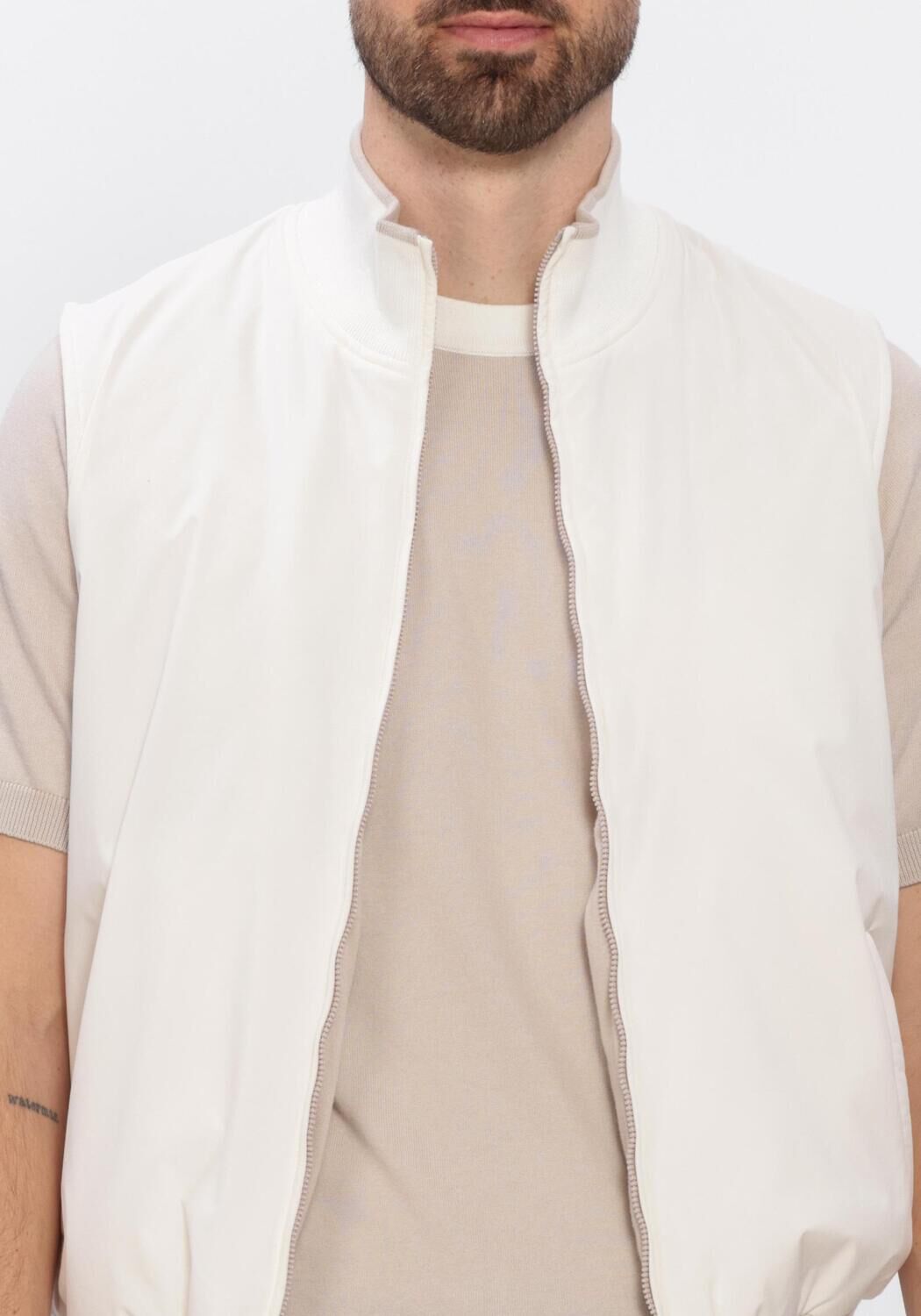 Creme GRAN SASSO Vest JACKET W/O SLV - large