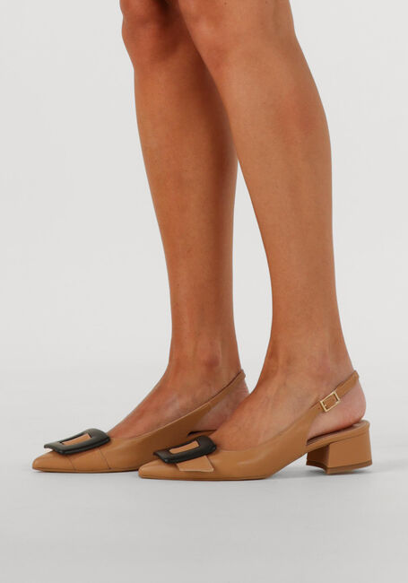 Camel NOTRE-V Slingbacks 3341 - large