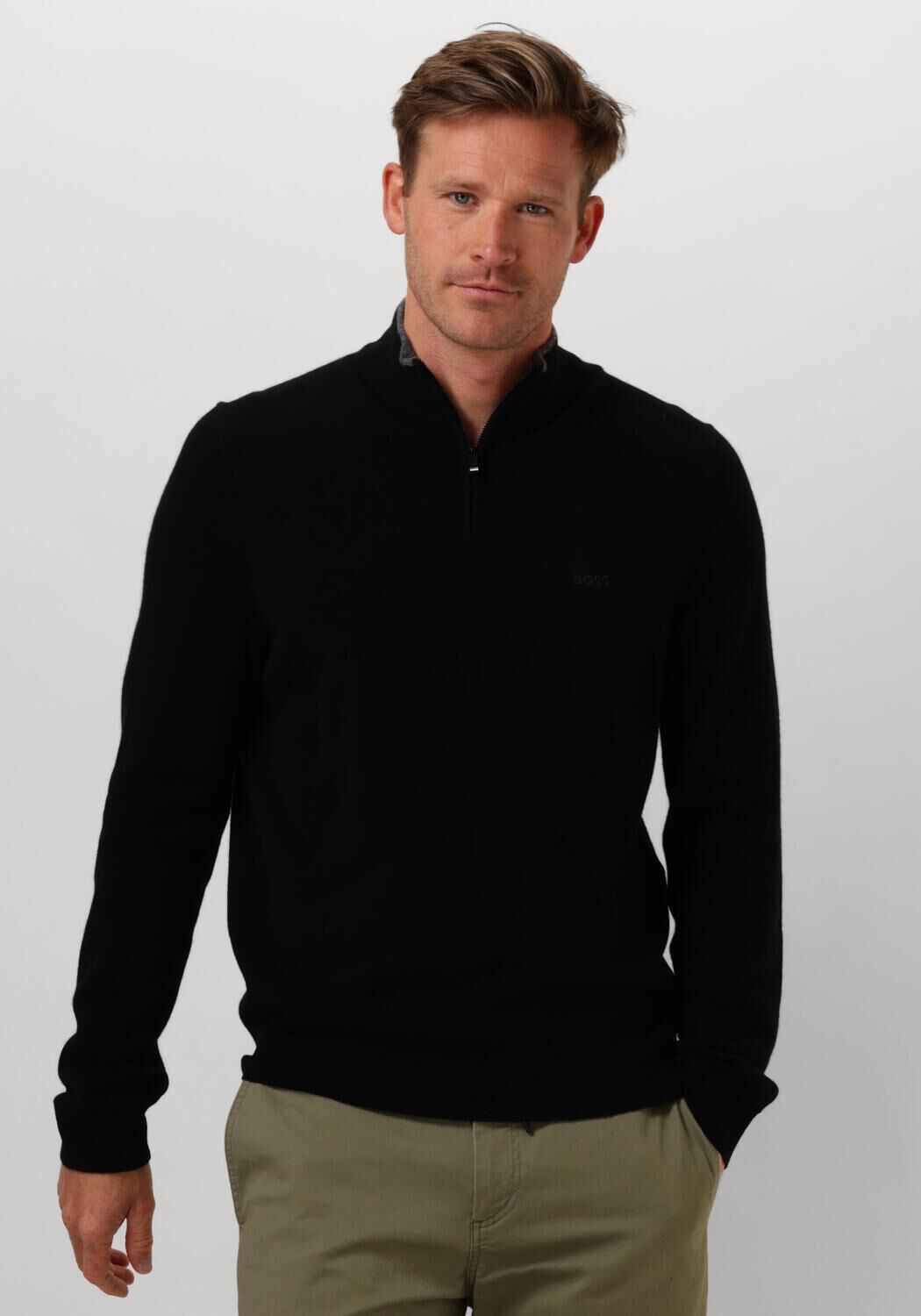 Boss Black Trui Heren Emarlo, Maat: XXL, Kleur: Zwart