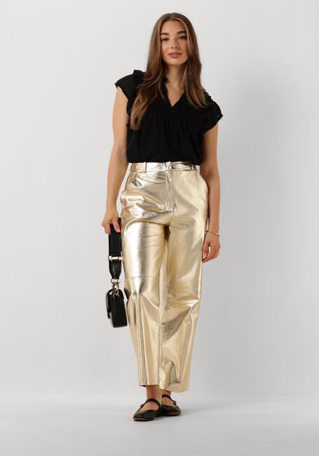 Gouden IBANA Pantalon PERFECTA METALLIC - large