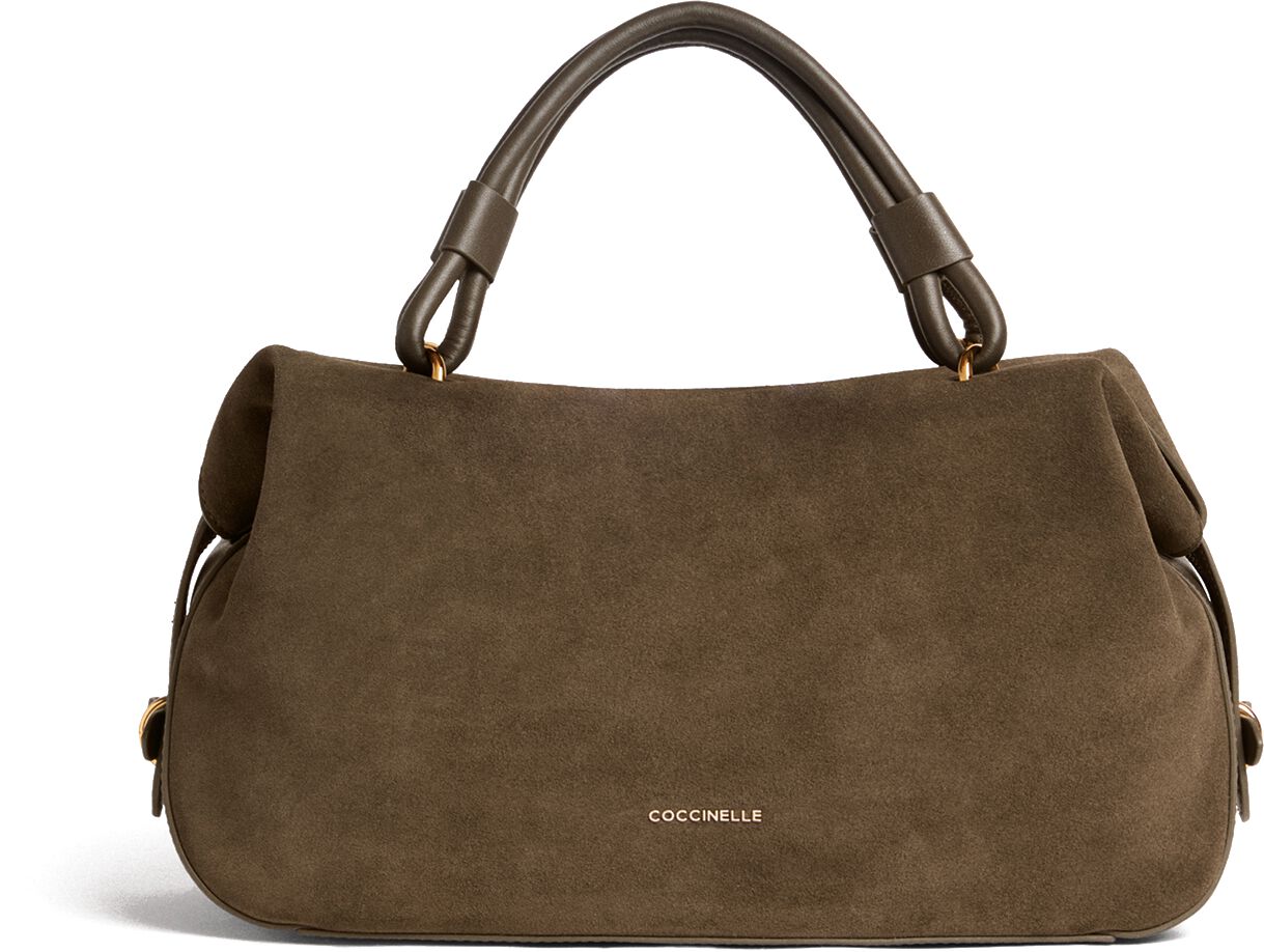 Coccinelle Coccinelle Handtas Dames Lizzie, Materiaal: Suède, Kleur: Groen