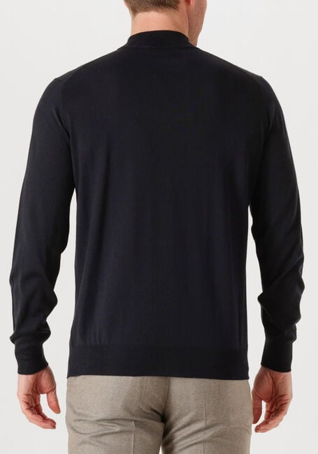 Blauwe FILIPPO DE LAURENTIIS Trui LUPETTO ML R.MERINO - large