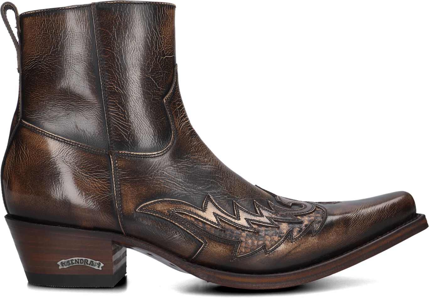 Sendra Cowboylaarzen Heren 12185p, Maat: 41, Materiaal: Leer, Kleur: Bruin