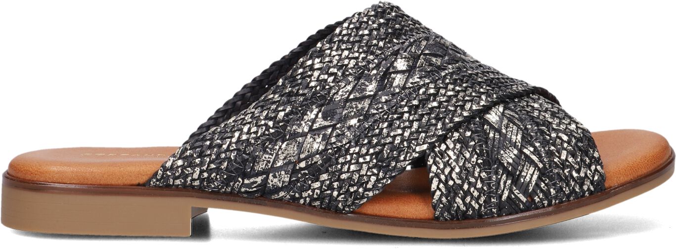 Stefano Lauran Slippers
Dames S3107, Maat: 40, Materiaal: Leer, Kleur: Zwart