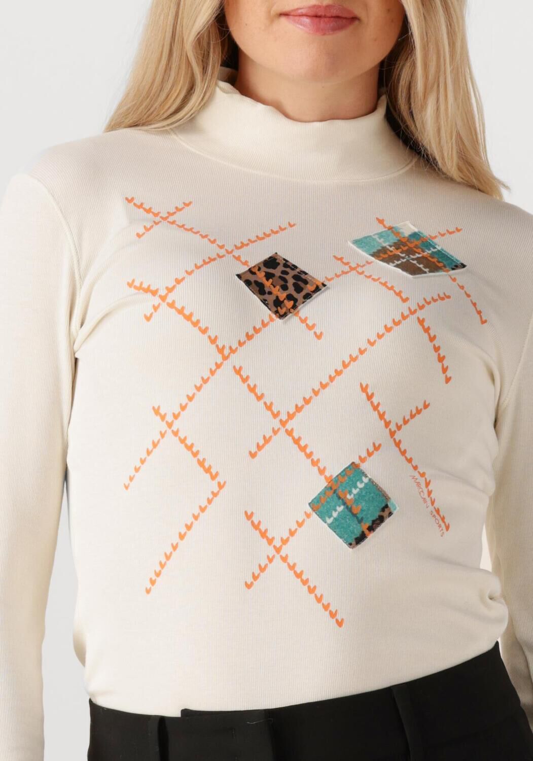 Creme MARC CAIN SPORTS Top ZS 48.43 J85 - large