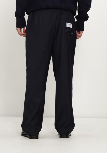 Donkerblauwe NEW AMSTERDAM SURF ASSOCIATION Wijde broek WOOL WORK TROUSERS - large