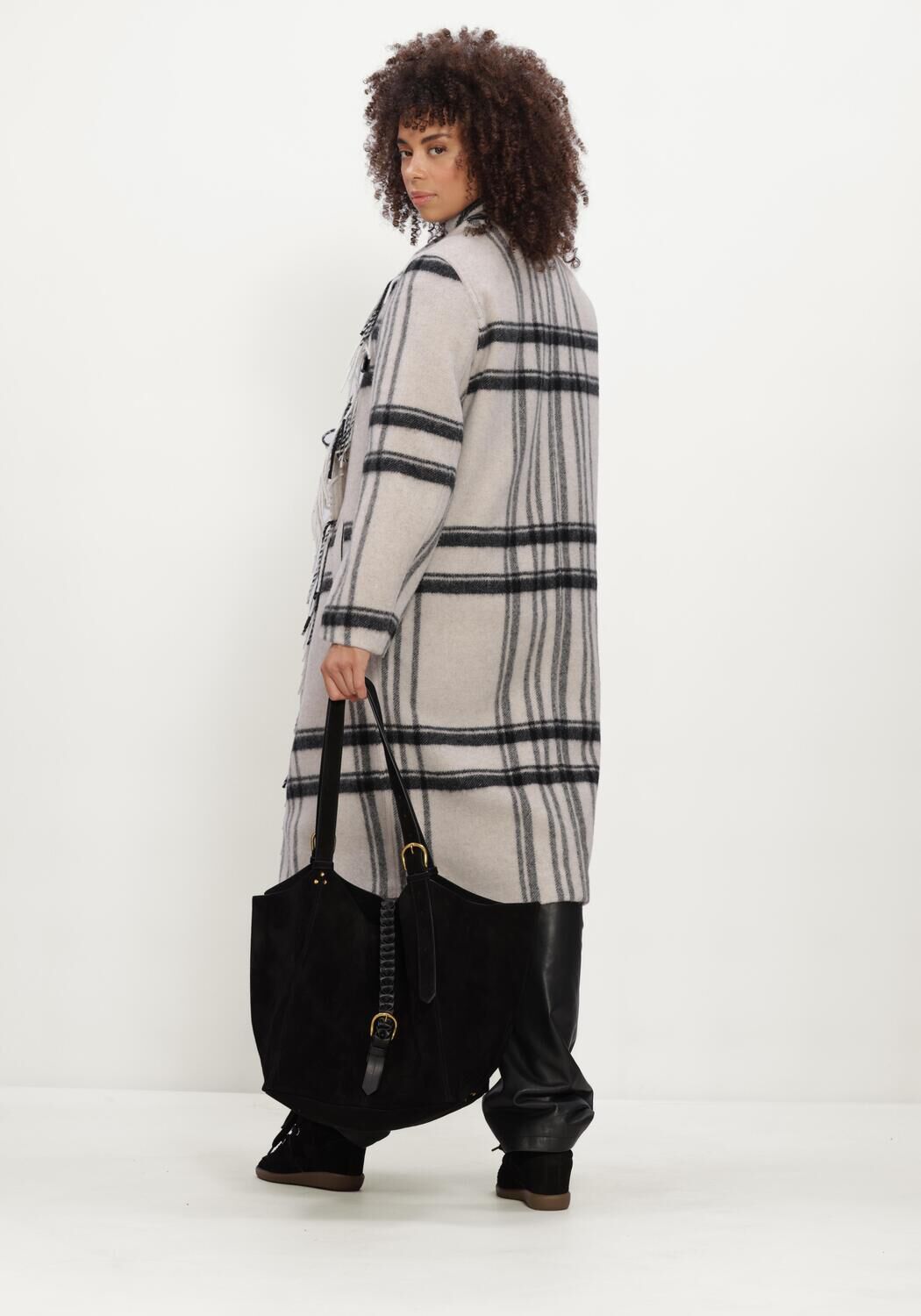 Ecru ISABEL MARANT Mantel GIHAN - large