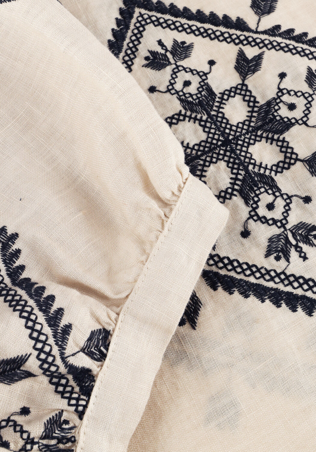 Ecru GREEK ARCHAIC KORI Maxi jurk 230652 - large