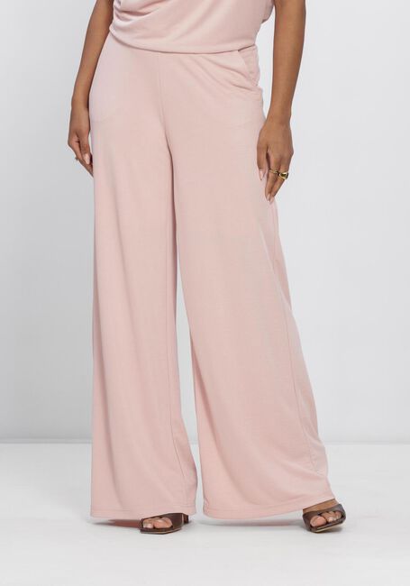 Roze AIMEE THE LABEL Broeken RILEYH6 TROUSERS - large