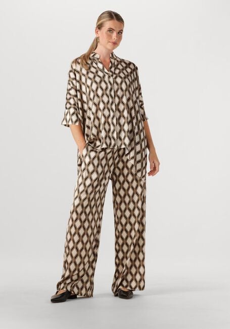 Beige DEA KUDIBAL Wijde broek MARGO - large