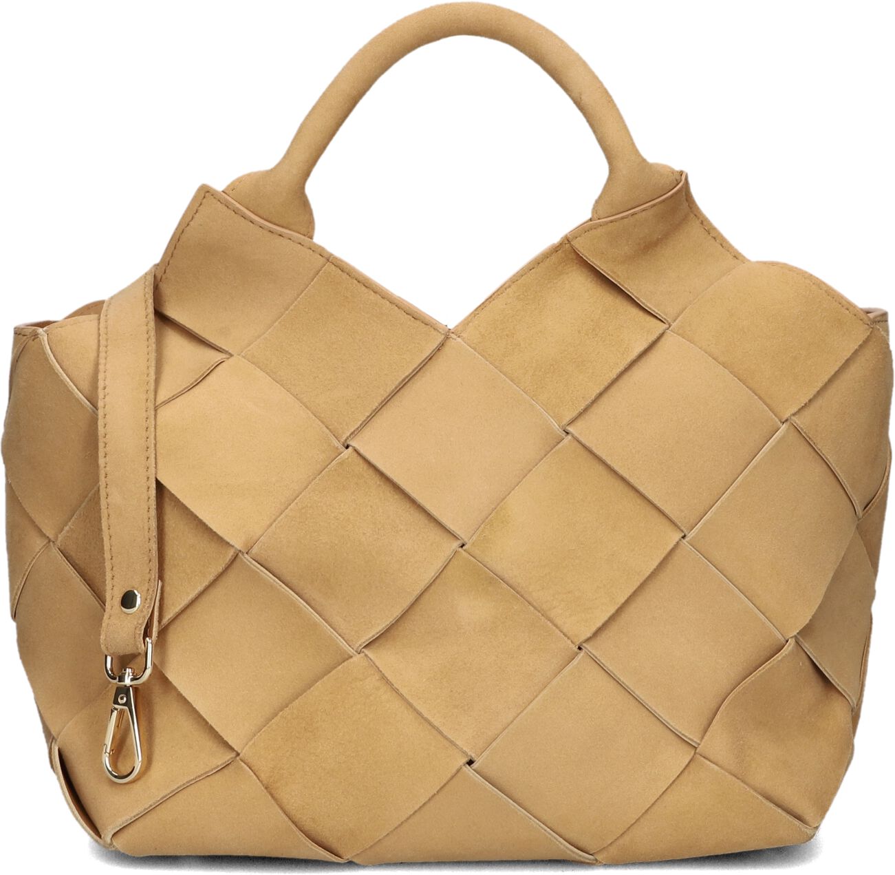 Viamailbag Handtas
Dames Benny, Materiaal: Suède, Kleur: Camel afbeelding
