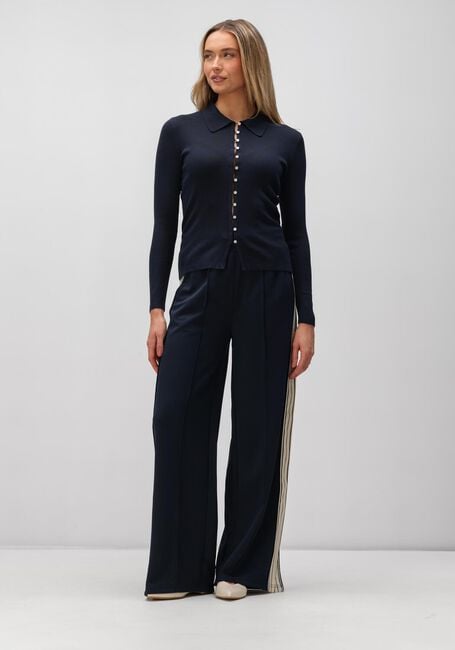 Donkerblauwe COPENHAGEN MUSE Wijde broek CMADA-SWEATPANTS - large