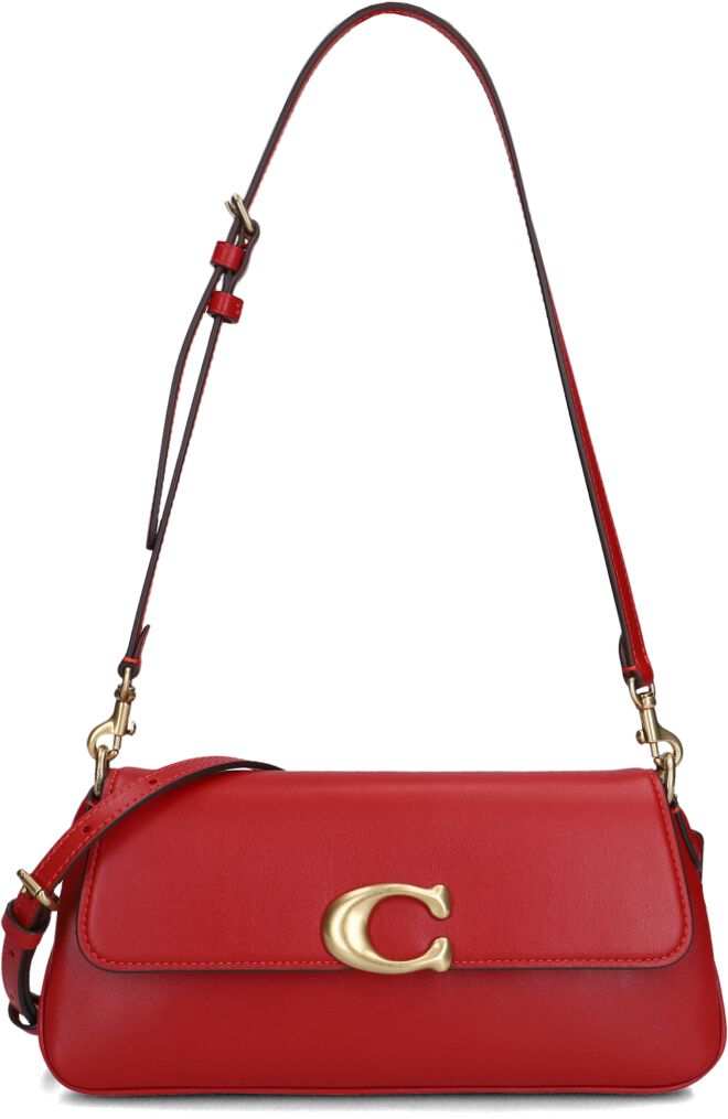 Coach Coach Schoudertas Dames Jet Shoulder, Materiaal: Leer, Kleur: Rood
