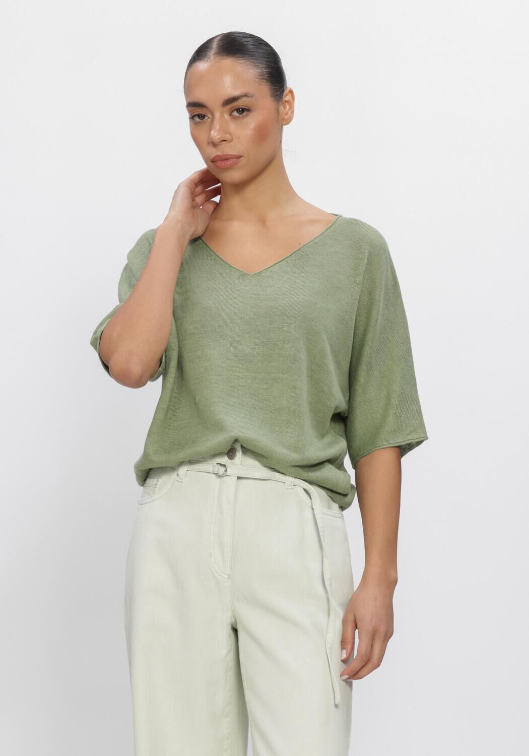 Groene LUISA CERANO Trui 138794/5345-00 - large