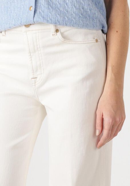 Gebroken wit 7 FOR ALL MANKIND Wide jeans LOTTA SUGAR - large