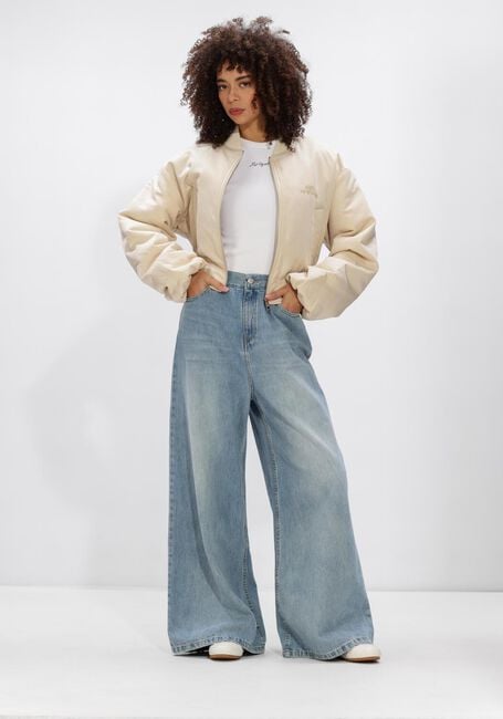 Lichtblauwe LOIS JEANS Wide jeans PALOMA - large