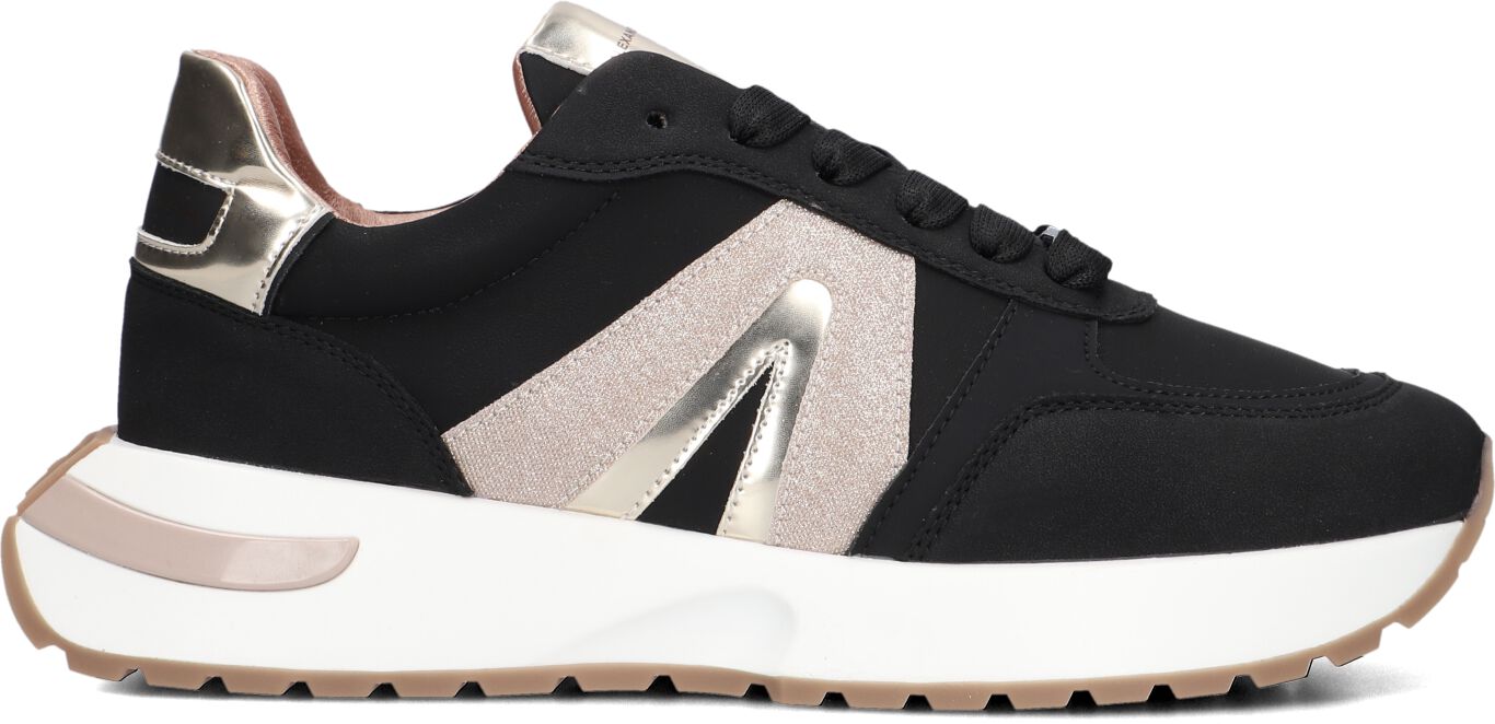 Alexander Smith Lage Sneakers Dames Hyde, Maat: 37, Materiaal: Leer, Kleur: Zwart