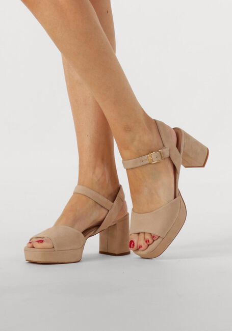 Beige UNISA Sandalen met hak NEY - large
