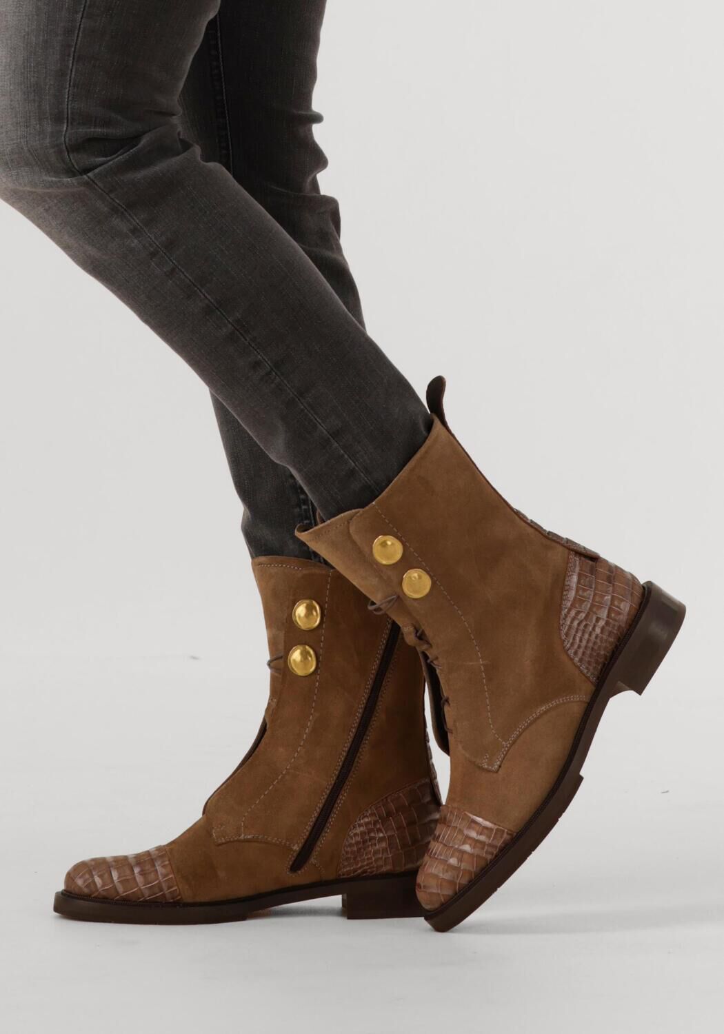 Taupe PERTINI Veterboots 33049 | Assem