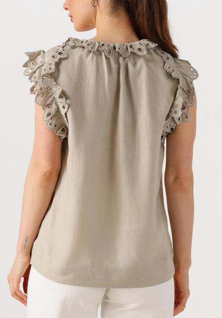 Beige COPENHAGEN MUSE Top NATULI SHIRT - large