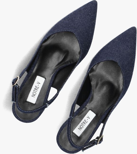 Blauwe NOTRE V Slingbacks 2315C Assem blauwe-notre-v-slingbacks-2315c-assem