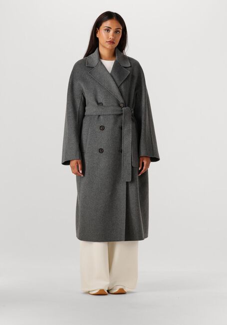 Donkergrijze MAX MARA Mantel PAUL - large