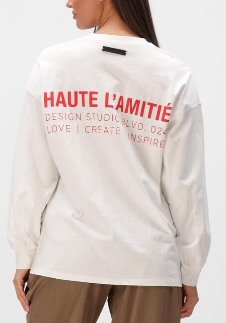 Creme HAUTE L'AMITI&Eacute; Blouses STUDIO LS PRINT TEE - large