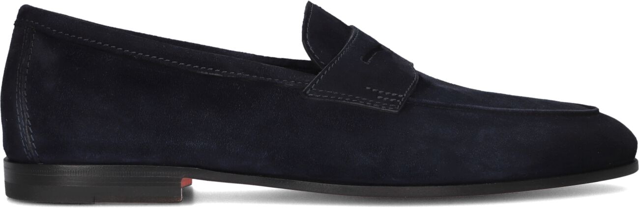 Santoni Instappers
Heren 18837 Carlo, Maat: 41,5, Materiaal: Suède, Kleur: Blauw