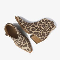 Bruine VIA VAI Enkellaarsjes DO GEMMA - medium