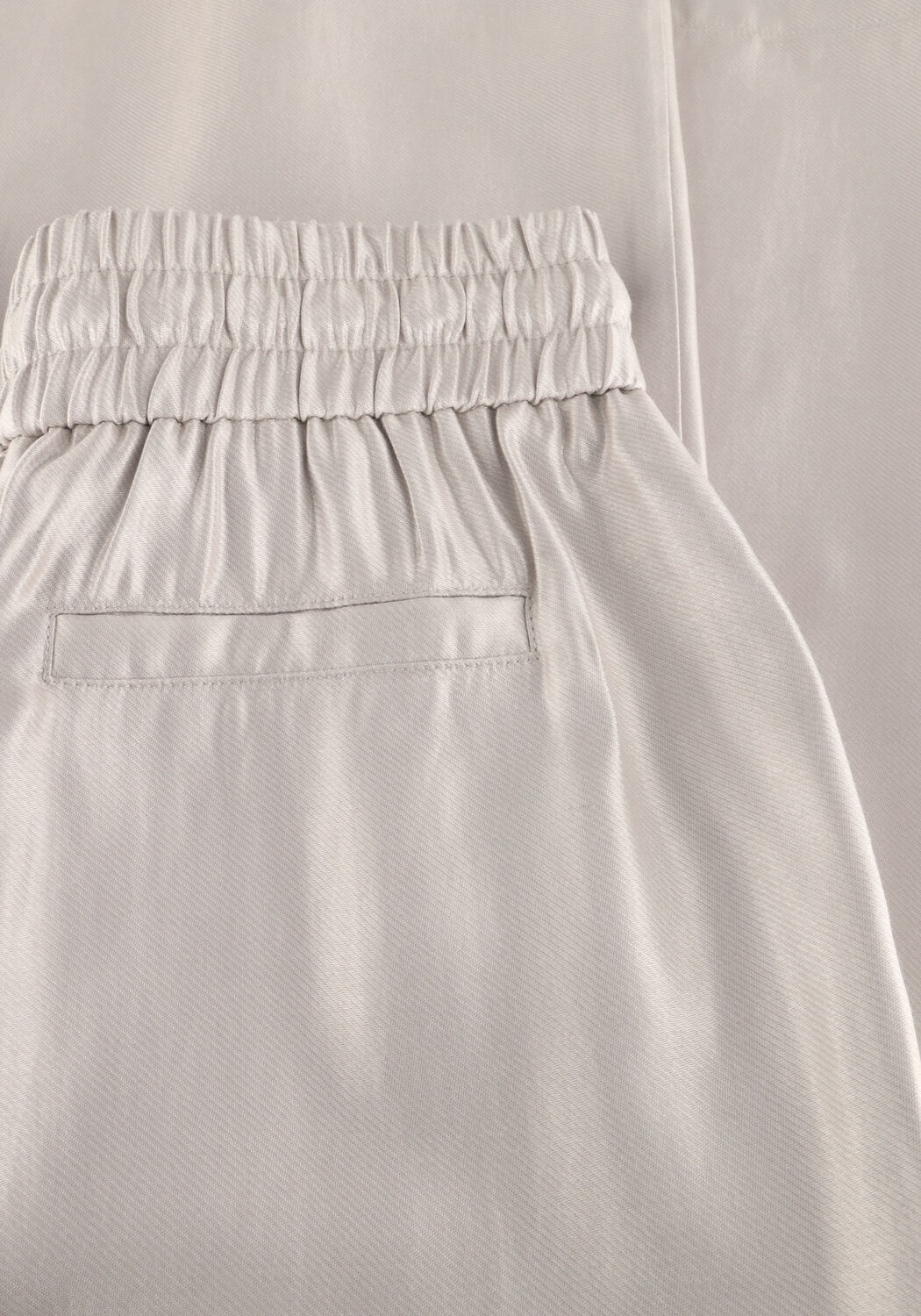 Zilveren AIMEE THE LABEL Wijde broek FAITH TROUSER - large