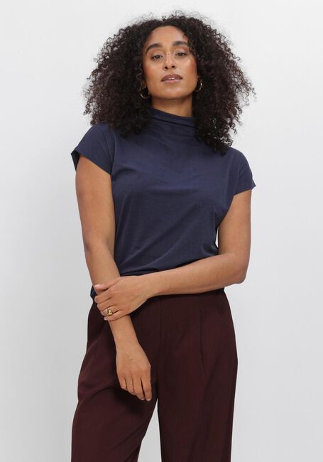 Donkerblauwe AIMEE THE LABEL Tops & T-shirts MANDYW6 TOP - large