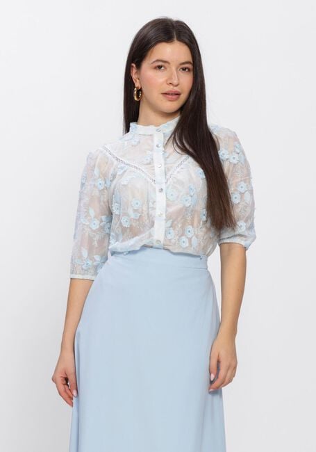 Lichtblauwe AIMEE THE LABEL Blouses CANNA BLOUSE - large