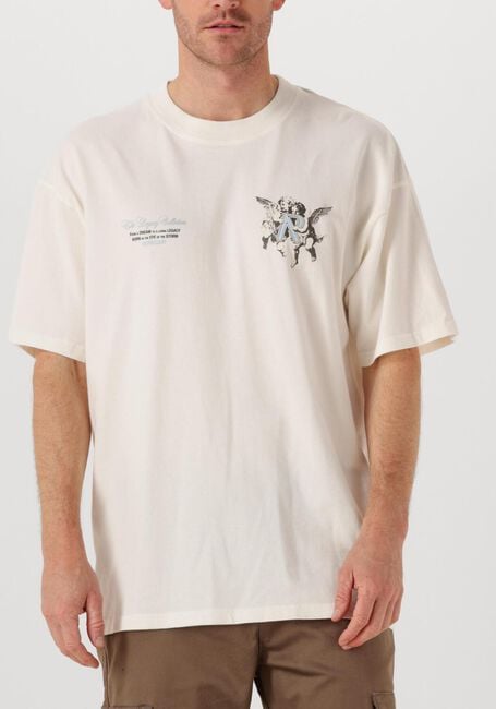 Ecru REPRESENT T-shirt LEGACY CHERUBS T SHIRT - large