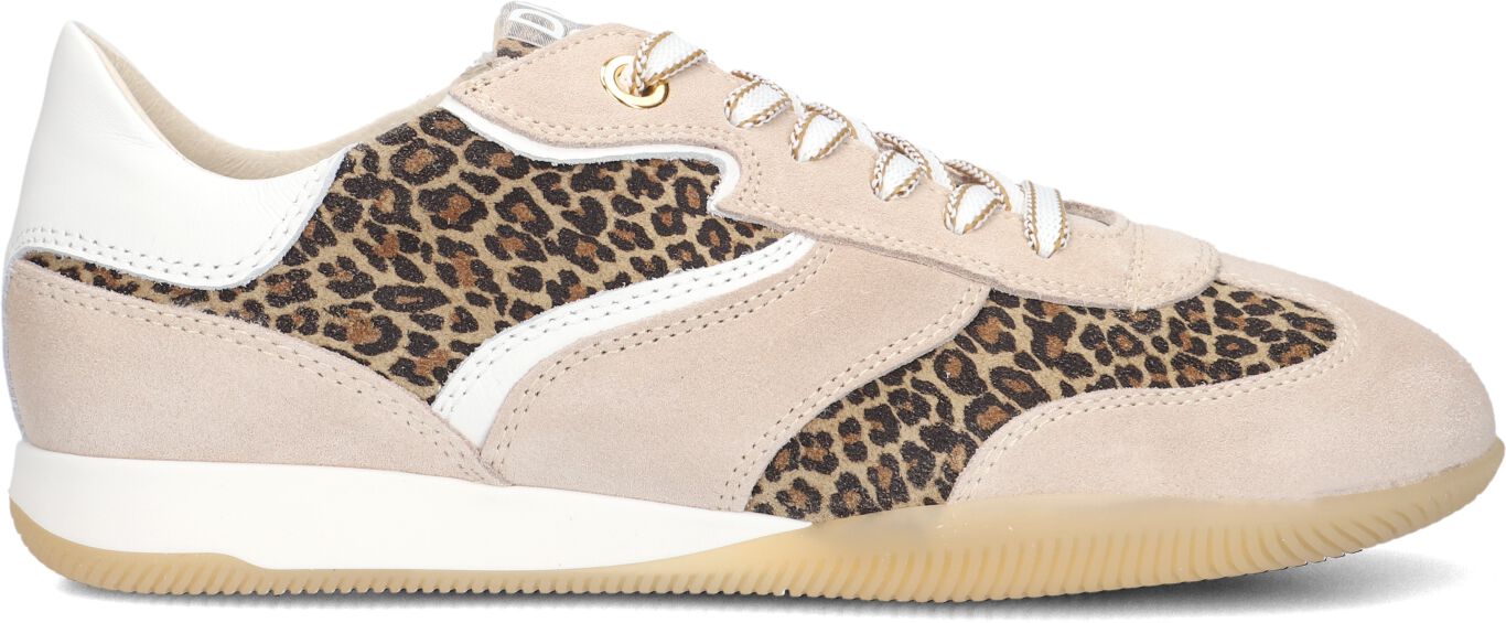 DL Sport Lage Sneakers Dames 6652, Maat: 36, Materiaal: Suède, Kleur: Beige