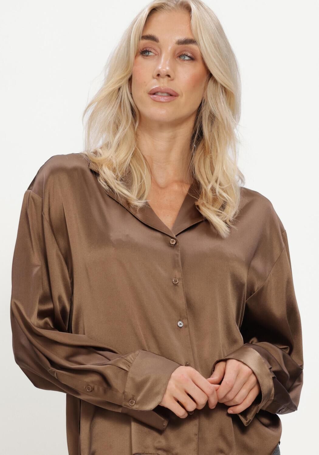Bruine DOROTHEE SCHUMACHER Blouses SENSE OF SHINE BLOUSE - large