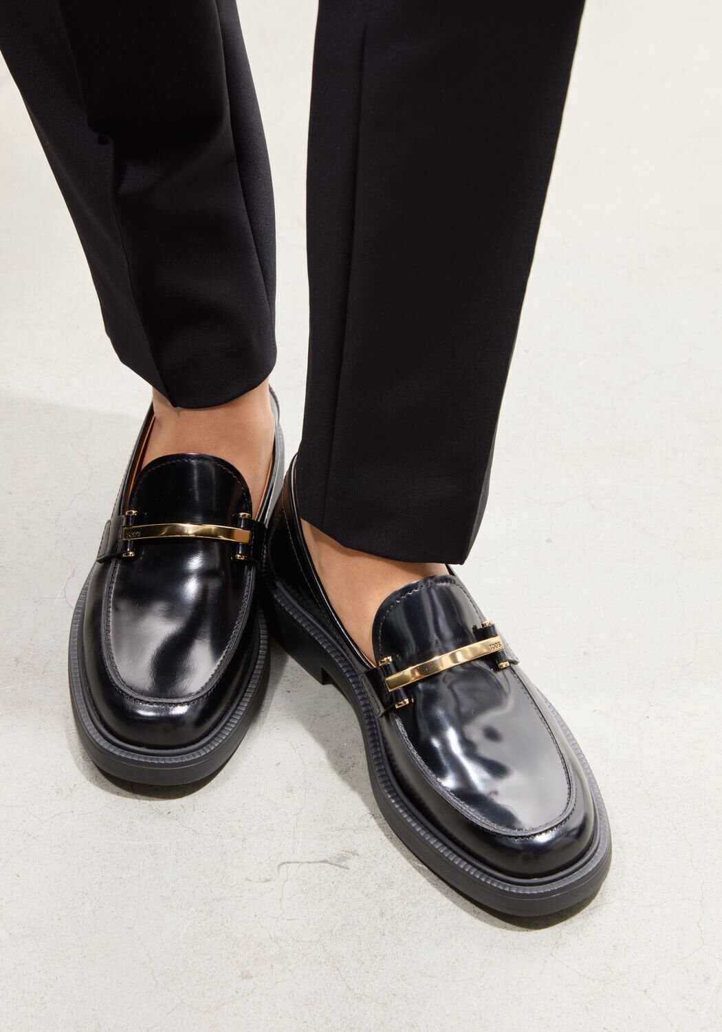 Zwarte TOD'S Loafers XXW20L0JO70SHA - medium