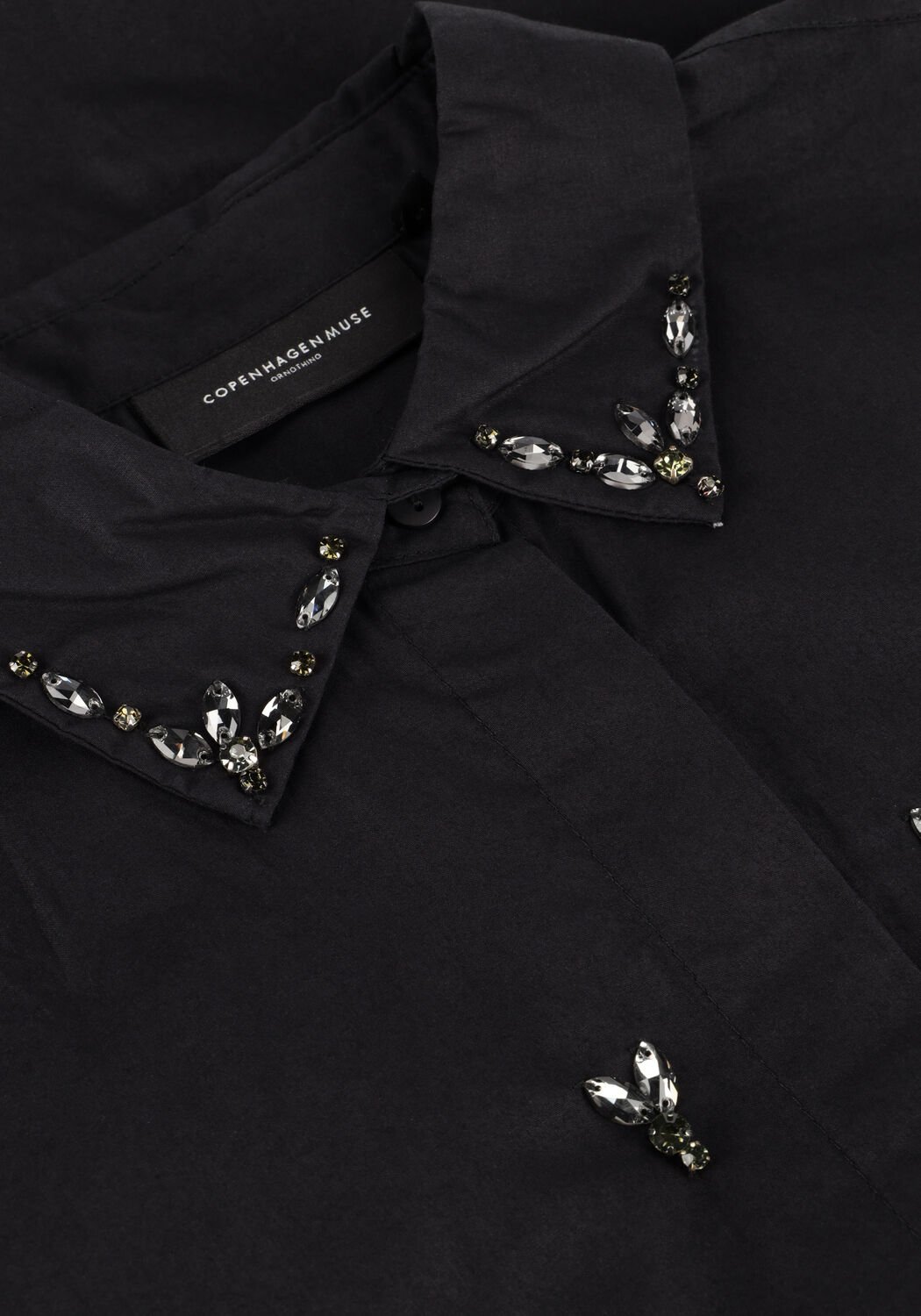 Zwarte COPENHAGEN MUSE Blouses CMVATAN-SHIRT - large