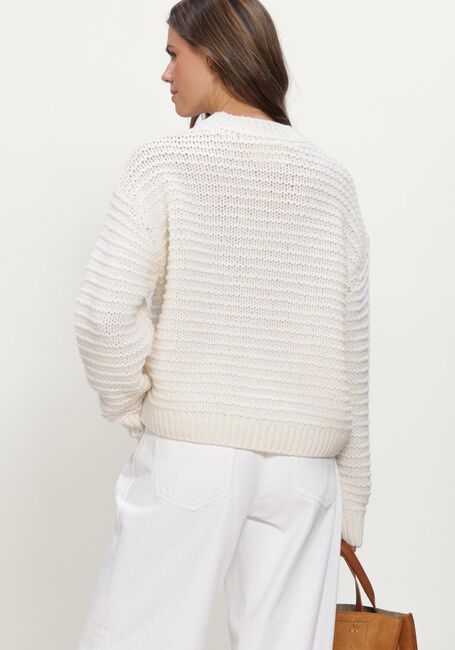 Gebroken wit CLOSED Truien/vesten CREW NECK LONG SLEEVE - large