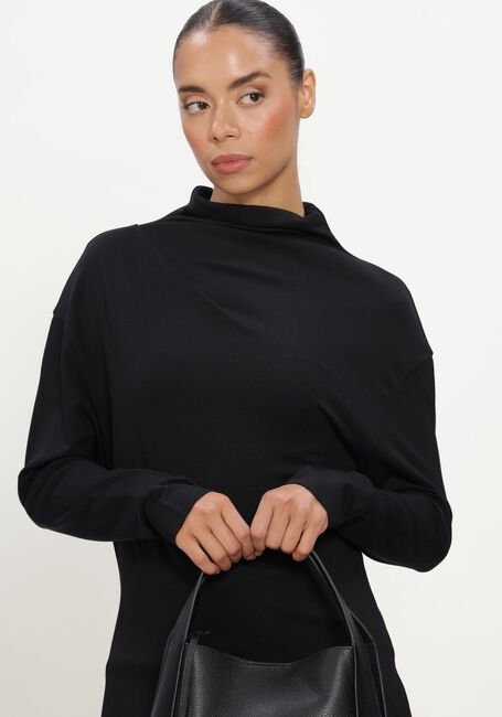 Zwarte FILIPPA K Longsleeves TWISTED NECK TOP - large