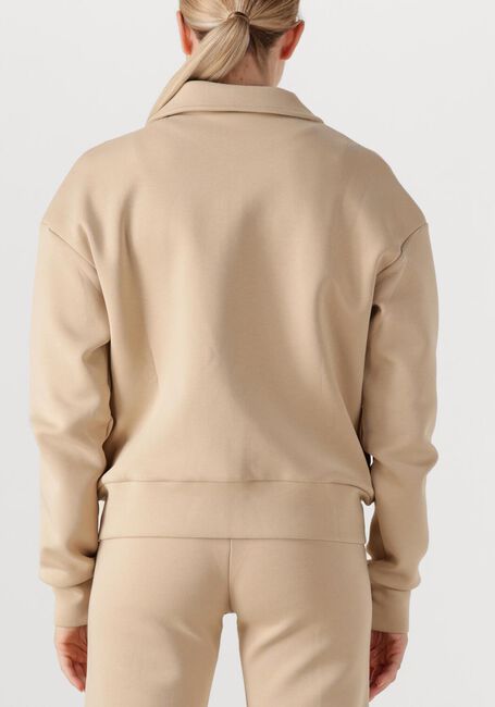 Beige HOUSE OF GRAVITY Vest TAILORED ZIP CARDIGAN - large