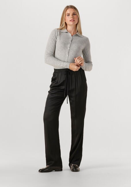 Lichtgrijze RESORT FINEST Vest POLO SHORT CARDIGAN - large