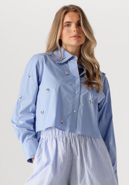 Lichtblauwe IBANA Blouses TIBERIO - large