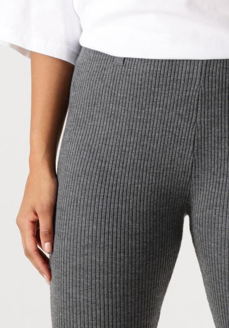 Donkergrijze HERSKIND Legging CARLOS KNIT LEGGINGS - large